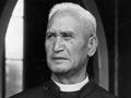  Pāora Temuera photographed in the doorway of Rangiātea Church, Ōtaki, in 1950