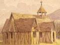 Painting of St Mark's Chapel, Remuera, by John Kinder