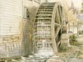 Water-powered mill
