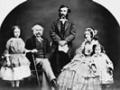 Thomas Gore Browne with his wife and family