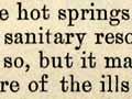 Exploiting hot springs