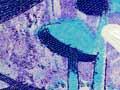 Mushroom on banknote 