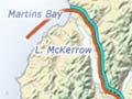 Routes of Cameron, Caples and Hector