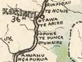 Map of the Whanganui River