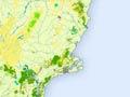 Vegetation map