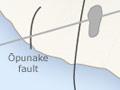 Cross-section of the Taranaki Basin