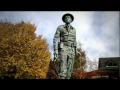 Statue of  Charles Upham in Amberley