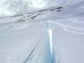 Crevasse, Linda Glacier