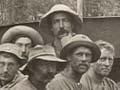 Bushmen on a bush train