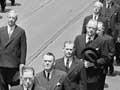 Peter Fraser’s funeral procession