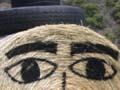 Hay bale figures, Kurow 