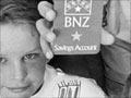 Children with bank books