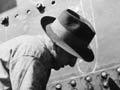 Riveting a minesweeper 