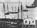 Auckland waterfront, 1864