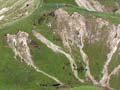 Regolith landslides
