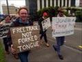 Video: Lamb protests outside US embassy, Wellington