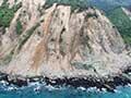 Impact on the coastline