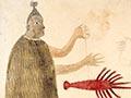 Tupaia's painting of Joseph Banks