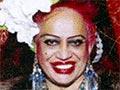 Carmen on a condom packet, 2006