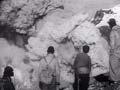 Ruapehu crater, 1945