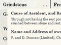 Industrial accidents, 1910