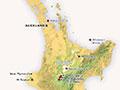 Volcanic eruptions in New Zealand since 1300