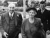 Fred and Nancy Bettjeman with their son-in-law Hector Oliver (right) at a family wedding in December, 1951