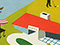 Cartoon of cityscape