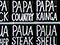 Māori words on blackboard
