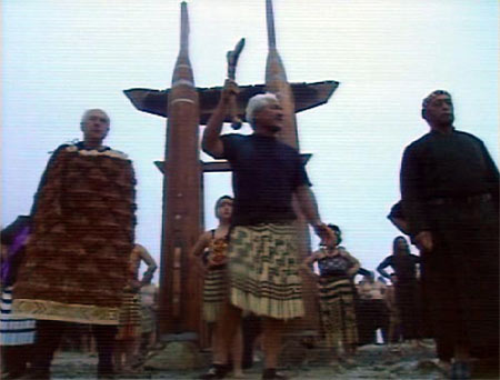 Millennium celebrations on Mt Hikurangi
